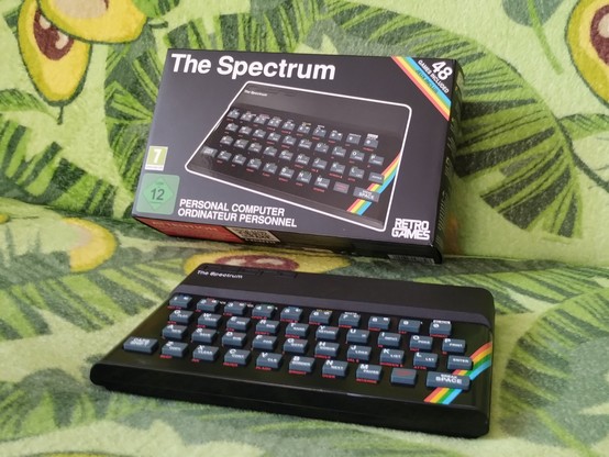 The Spectrum arrived to our humble home