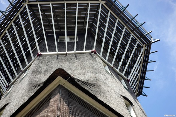 Amsterdam - Zeeburgerstraat - Molen De Gooyer
