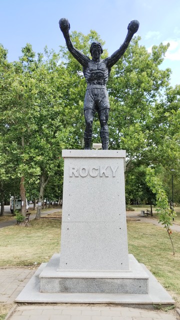 Rocky Balboa statue