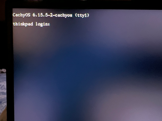 A picture of the linux terminal using the Sun 12x22 console font.