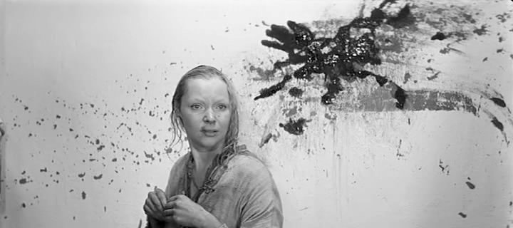 upset at the paint