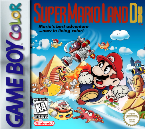 An unofficially version of Super Mario Land DX for GameBoy.