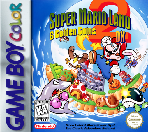 An unofficial from 'Super Mario Land 2: 6 Golden Coins' version for GameBoy Color.