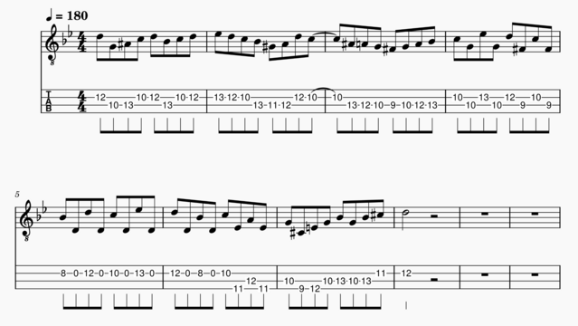 About 8 bars from Clockwork from Castlevania 3...well, the fun part anyway.  Still very much incomplete.