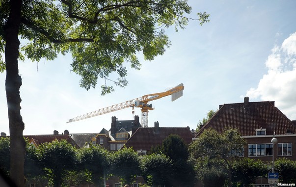 Amsterdam – Zaanhof - hijskraan // grúa // lifting crane