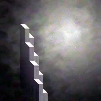 blowing clouds by geometric structure