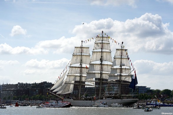 Amsterdam-Noord - Grasweg - Shabab Oman II - Sail 2025