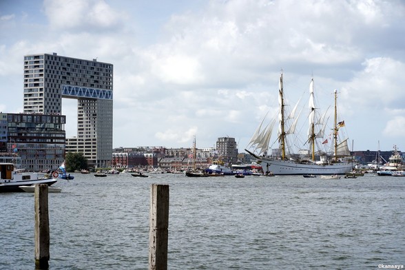 Amsterdam-Noord - Grasweg - Gorch Fock - Sail 2025