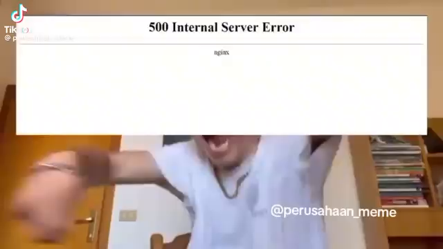 A vibecoder dancing with vibecoding ai tools and getting server error