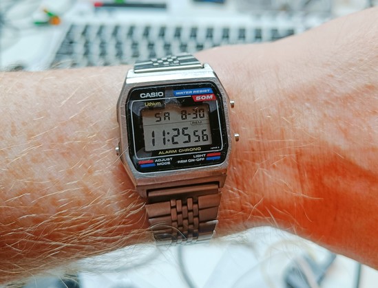 Casio watch from ca 1989