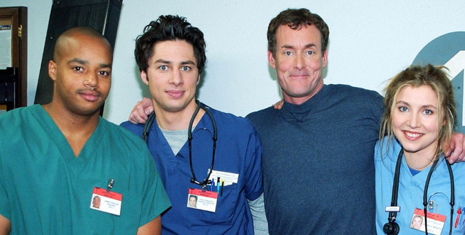 4 of the actors who will appear in the reboot of the series 'Scrubs'