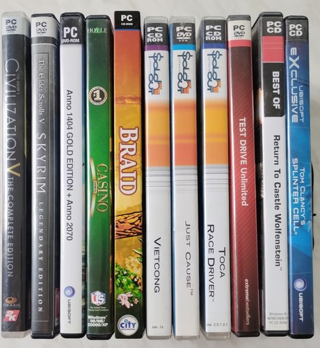 PC CD/DVD games