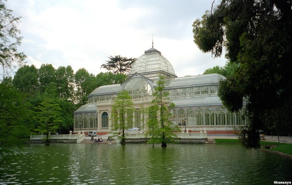 Madrid - Parque de El Retiro - Palacio de Cristal