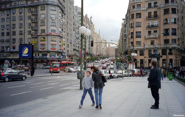 Madrid – Plaza de España, Gran Vía