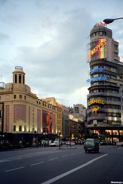 Madrid – Gran Vía - Torre Schweppes, Cine Callao (1999)