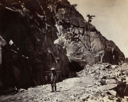 Heading Of East Portal Tunnel No 8 From Donner Lake Railroad