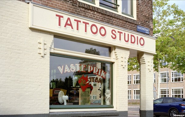 Amsterdam-Noord – Kalkoenstraat - Tattoo Studio Vaste Prik