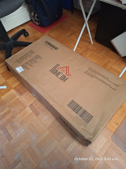 New stand that I must assemble.