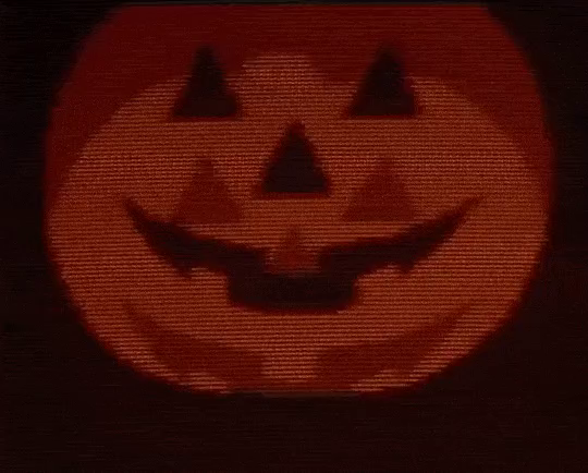Halloween pumpkin GIF.