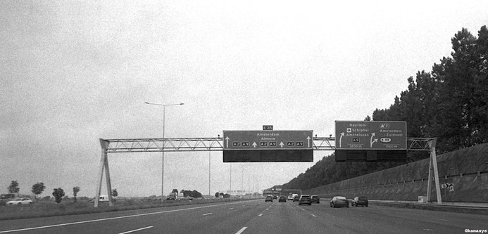 Amsterdam – A2 // snelweg // autopista // motorway
