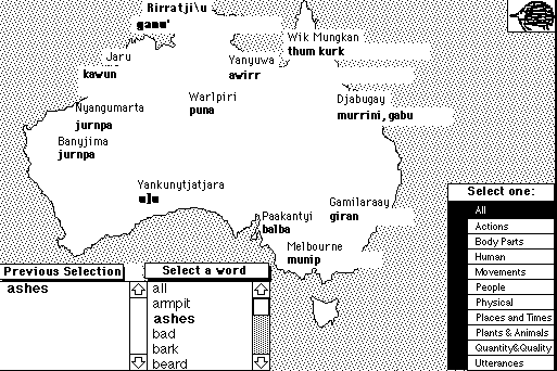 the word ashes across Australia