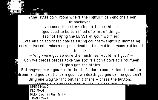 take the stairs please