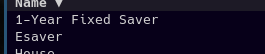 screenshot showing fixed saver and esaver accounts in emacs