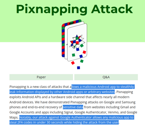 Screenshot from the head of the linked page, including the first paragraph