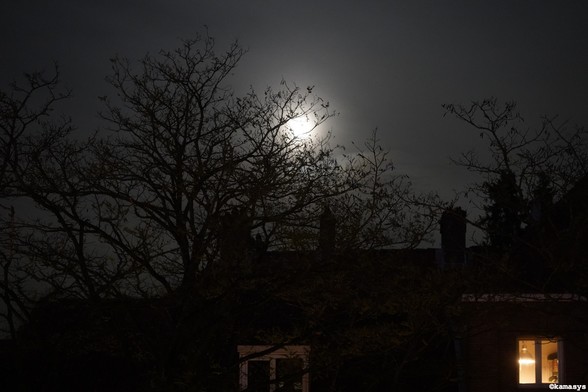 Amsterdam – de Pijp - volle maan // luna llena // full moon