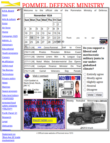 pommel defense ministry