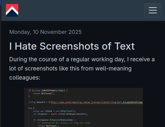screenshot from the head of the linked page