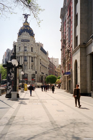 Madrid - Calle de Alcalá - Edificio Metrópolis