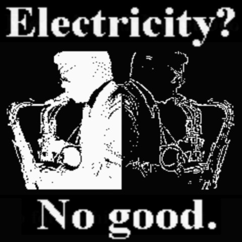 electricity? no good.