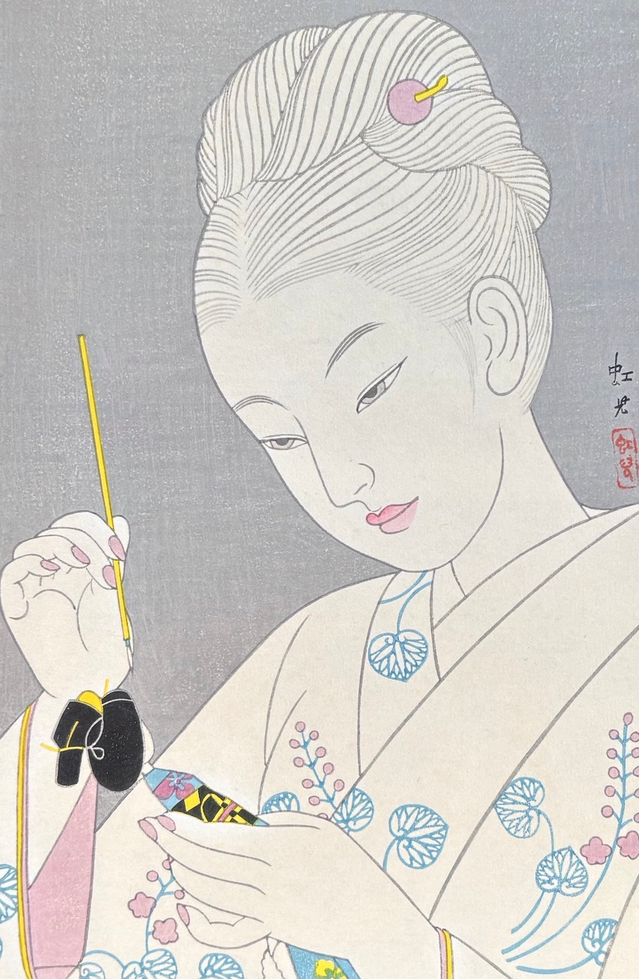 the girl and her doll