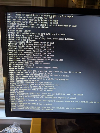Opnsense hanging on reboot