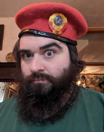 Some idiot wearing a communist beret