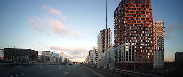 Amsterdam - A10 Zuid - Zuidas
