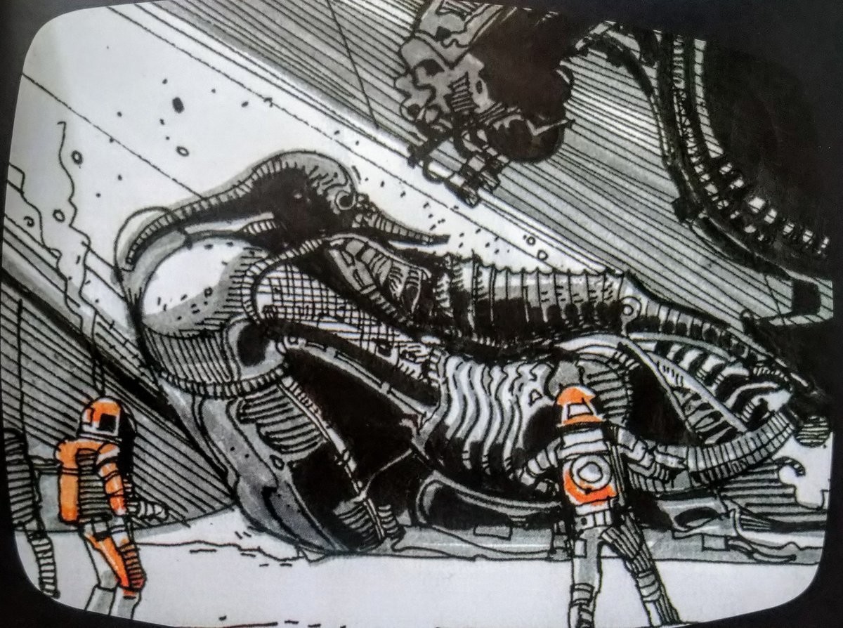 ridged titan orange of spacesuits