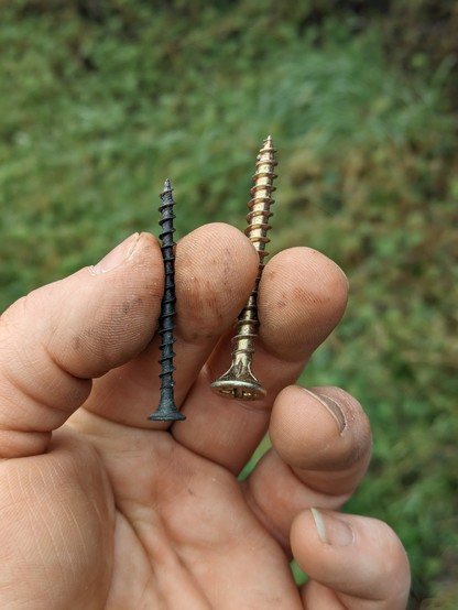 Chunky 6.0x60 screw vs twinky 3.5x50 drywall screw