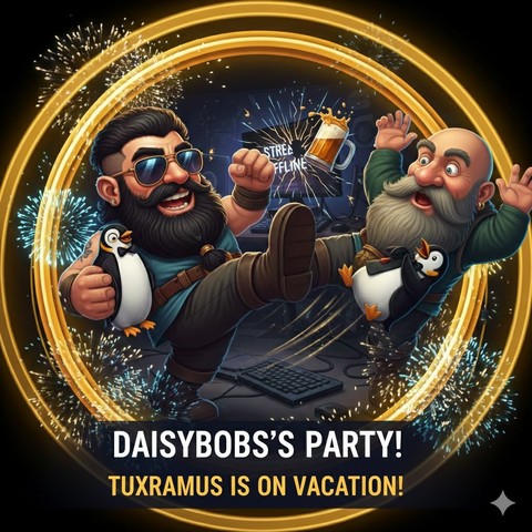 Daisybobs takes over Tuxramus's channel for a few weeks. 