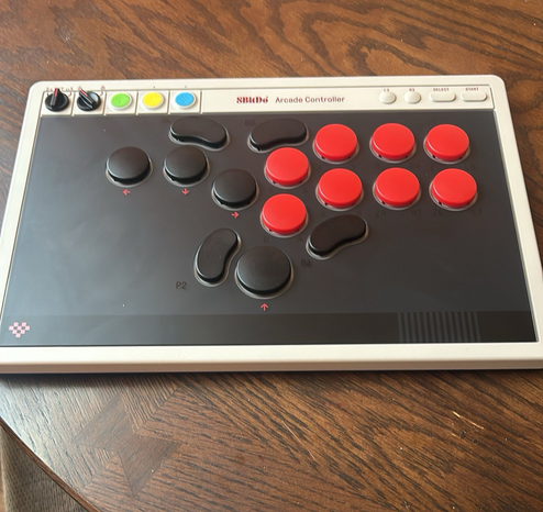 controller for fighting games. no stick. hitbox.
