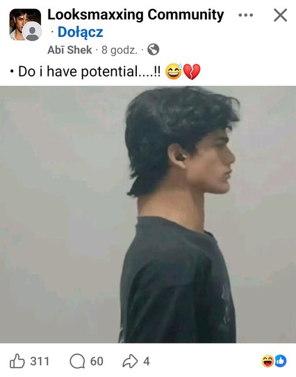 Abï Shek: Do i have potential....!! 😅💔 

*image of perfectly normal looking man*