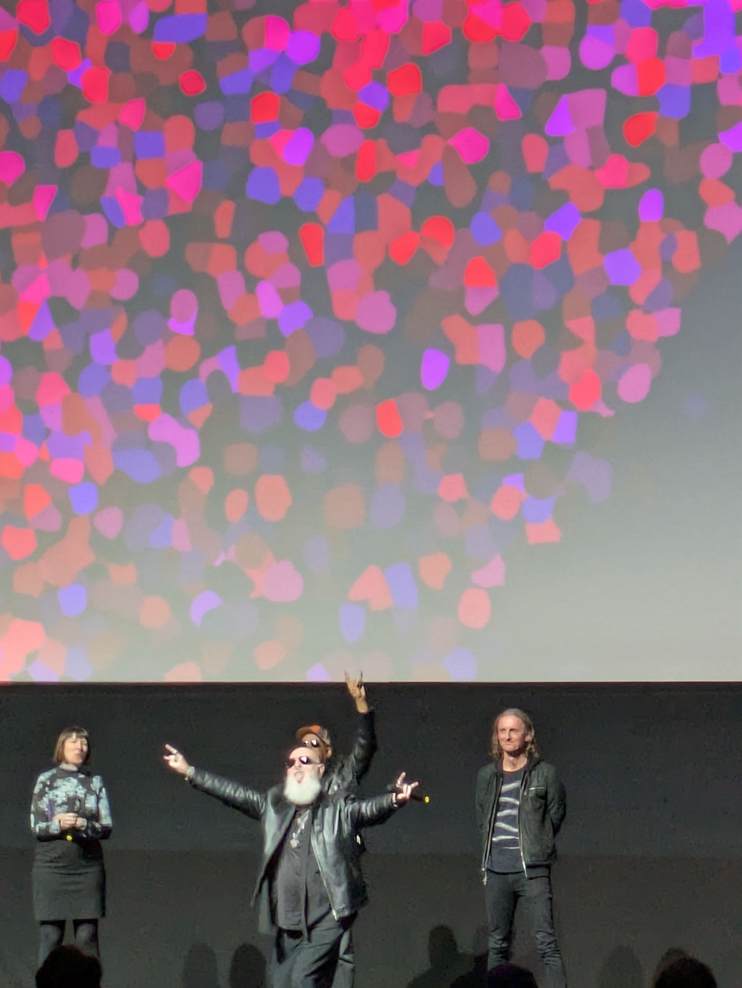 Berlinale 2026: Rob Halford on stage. Tom Morello behind.
