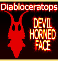 Diabloceratops devil horned face