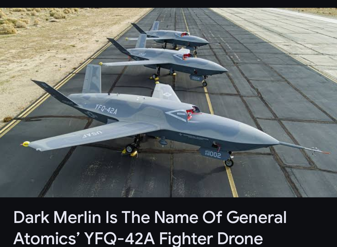 Can you imagine how embarrassing it would be if you were shot down by a "Dark Merlin"