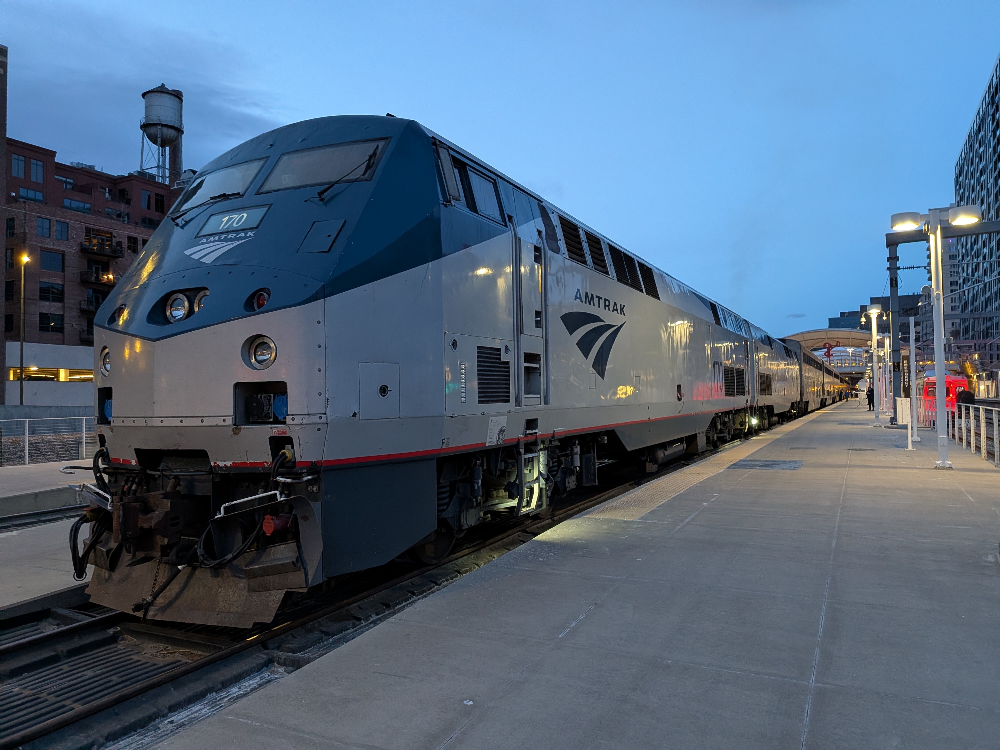 P42 locomotives 170 and 150