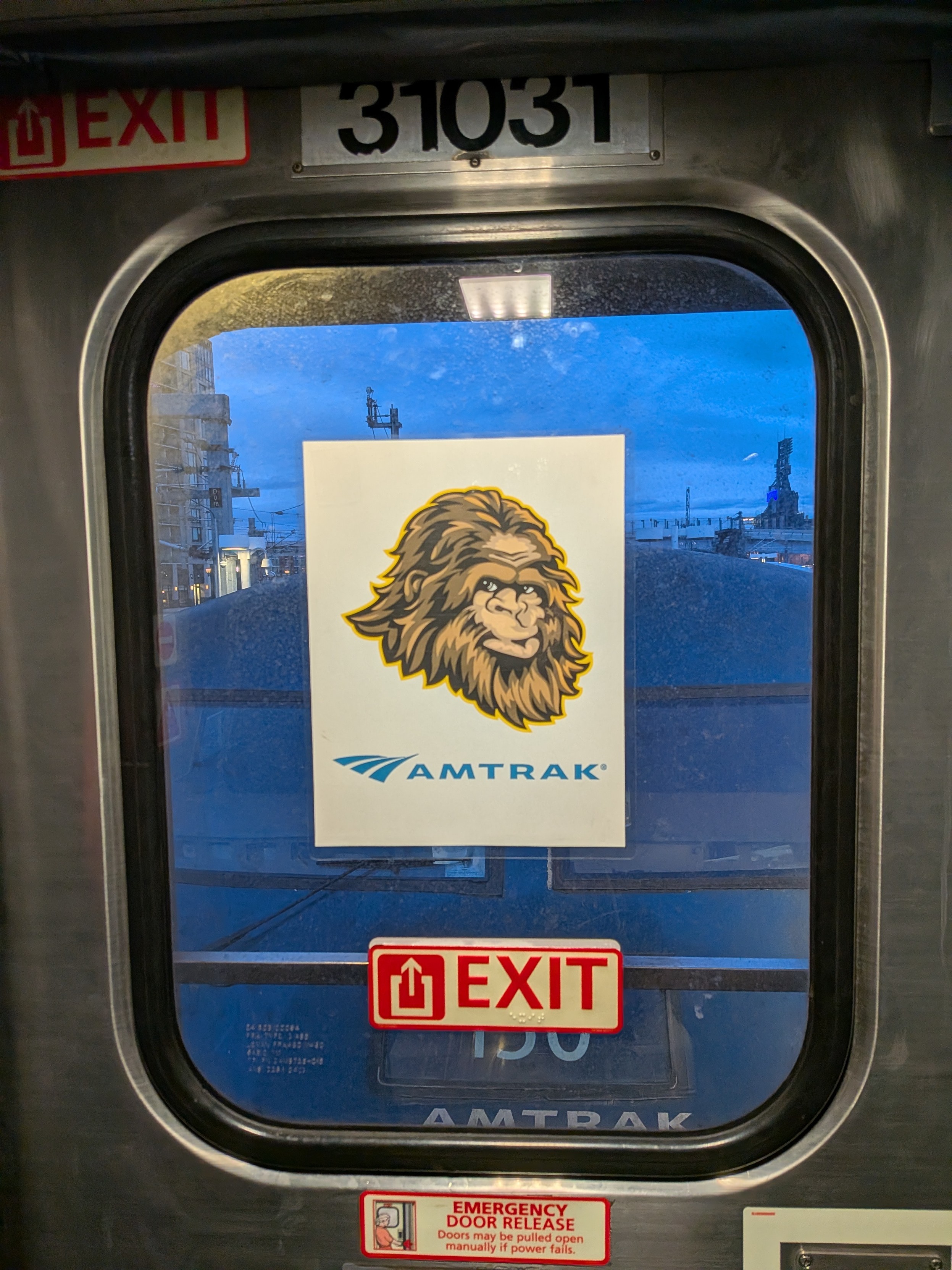 Front row seats in the Yeti Car