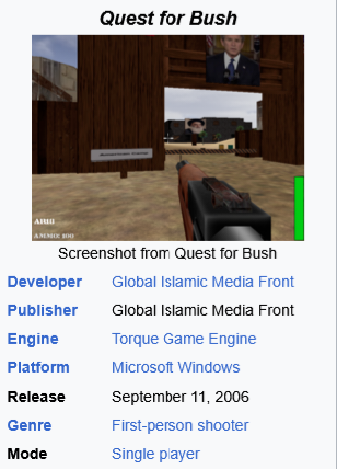 quest for bush by global islamic media front