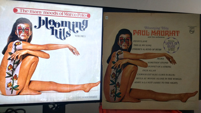 Two different music albums, same artwork on cover