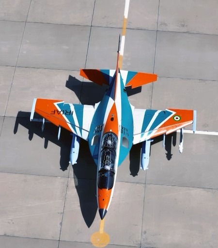 fighter jet image from recent coverage of iran war